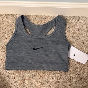 Nike Women's Heathered Gray Sports Bra